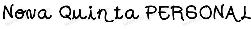 Nova Quinta PERSONAL字体转换